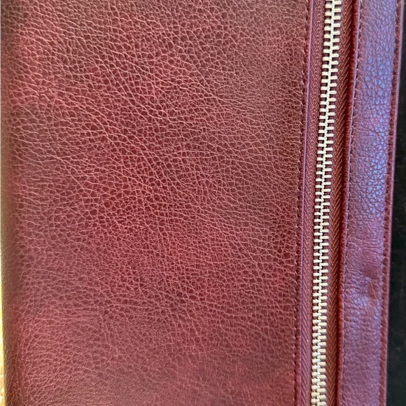 Espe Burgundy Floral Crossbody Bag - Picture 3 of 10